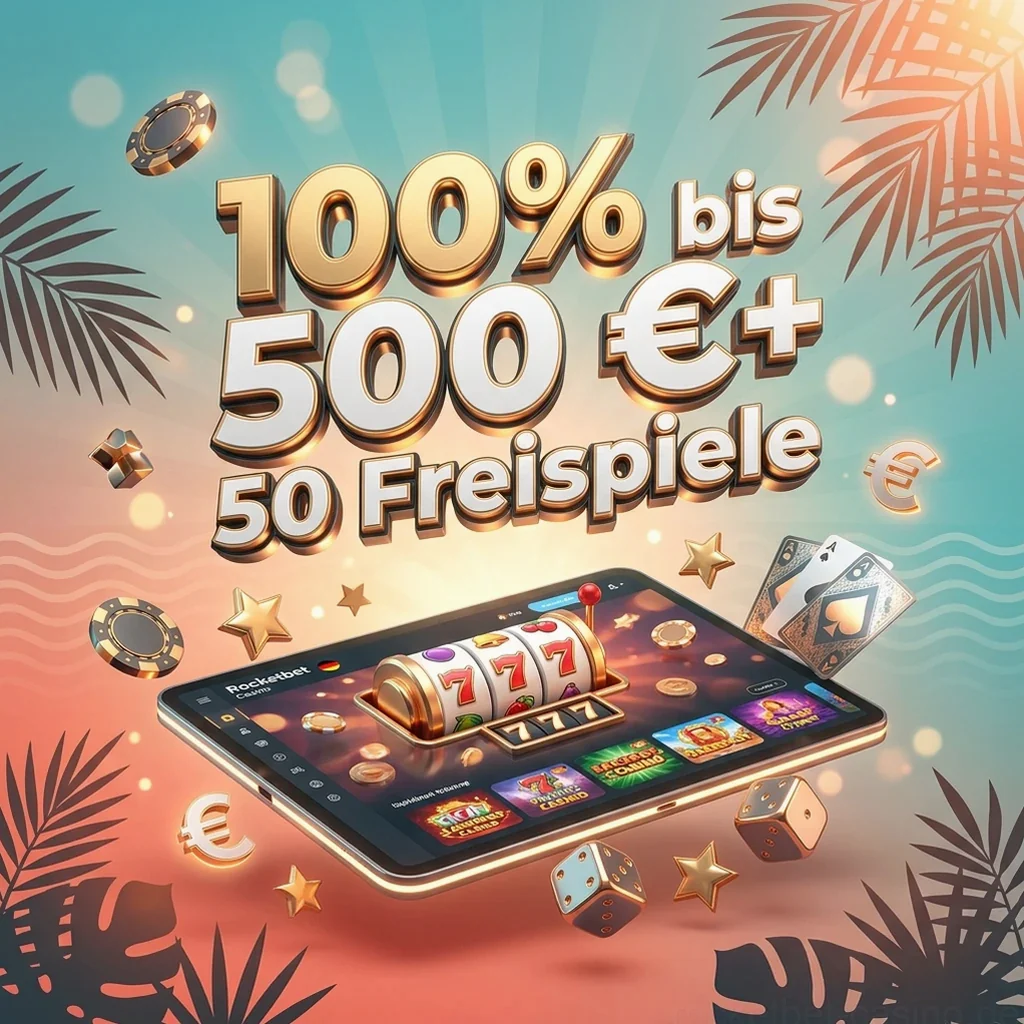 100% bis 500 €+ 50 Freispiele